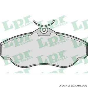 LPR05P728 PASTILLAS DE FRENO DELANTERO