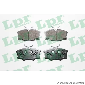 LPR05P762 PASTILLAS DE FRENO DELANTERO