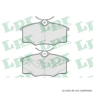 LPR05P762 PASTILLAS DE FRENO DELANTERO