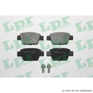 LPR05P780 PASTILLAS DE FRENO TRASERO