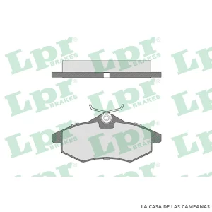 LPR05P805 PASTILLAS DE FRENO DELANTERO