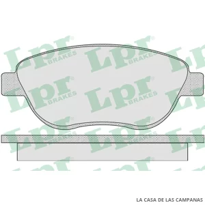 LPR05P807 PASTILLAS DE FRENO DELANTERO