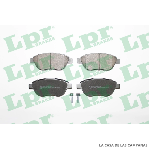 LPR05P807 PASTILLAS DE FRENO DELANTERO - Imagen 2