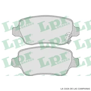 LPR05P811 PASTILLAS DE FRENO TRASERO