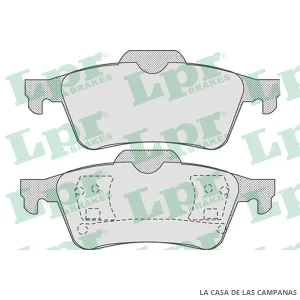 LPR05P815 PASTILLAS DE FRENO TRASERO