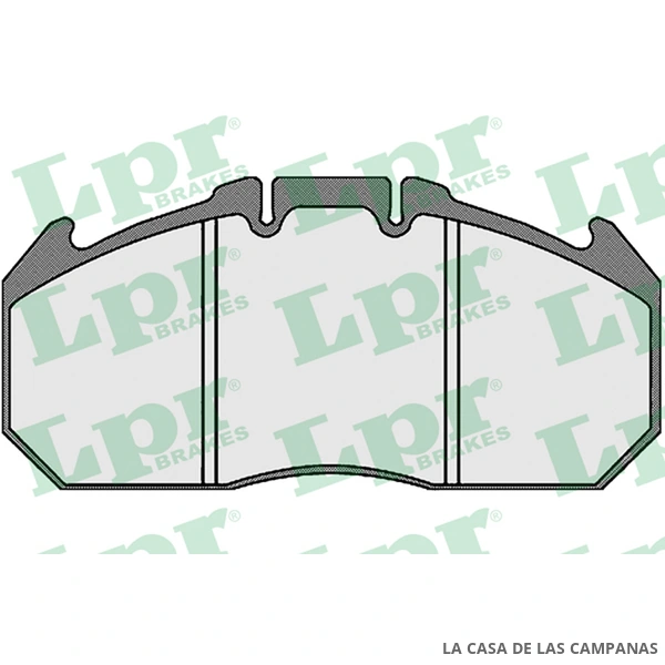 LPR05P823 PASTILLAS DE FRENO DELANTERO, TRASERO