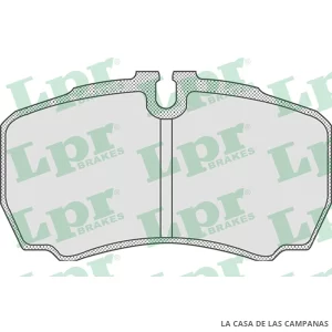 LPR05P830 PASTILLAS DE FRENO TRASERO