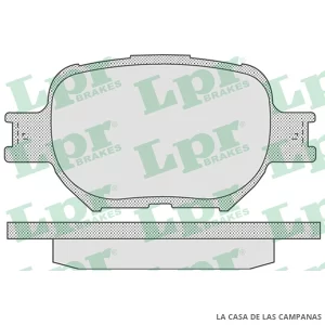 LPR05P837 PASTILLAS DE FRENO DELANTERO