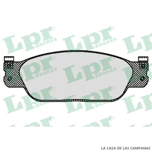 LPR05P843 PASTILLAS DE FRENO DELANTERO