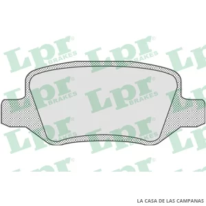 LPR05P850 PASTILLAS DE FRENO TRASERO