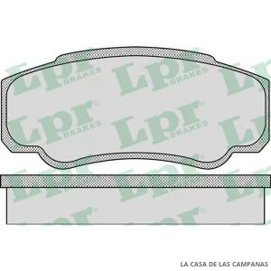 LPR05P885 PASTILLAS DE FRENO TRASERO