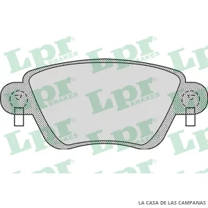 LPR05P897 PASTILLAS DE FRENO TRASERO