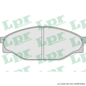 LPR05P927 PASTILLAS DE FRENO DELANTERO