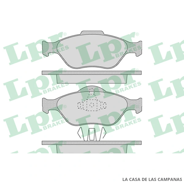 LPR05P949 PASTILLAS DE FRENO DELANTERO
