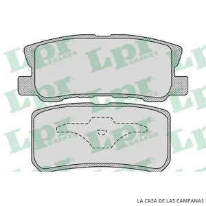 LPR05P954 PASTILLAS DE FRENO TRASERO