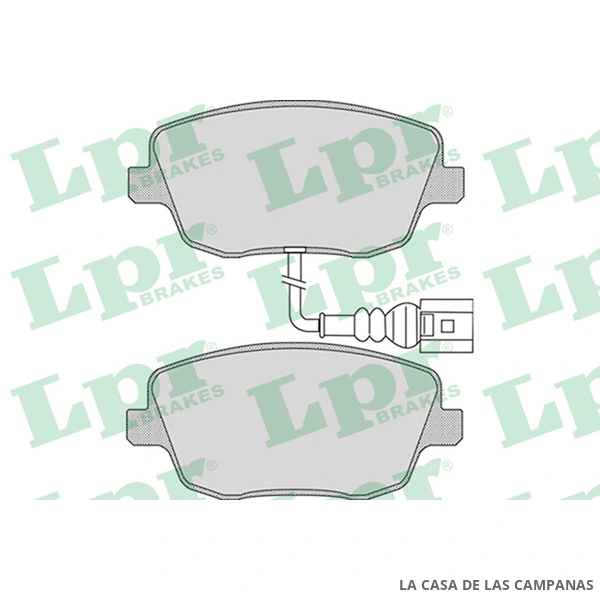 LPR05P973 PASTILLAS DE FRENO DELANTERO