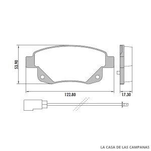 PD-1029A PASTILLAS DE FRENO TRASERO