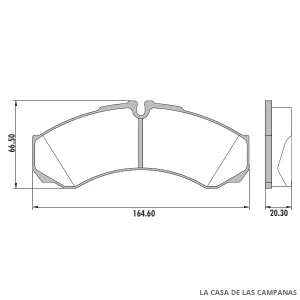 PD-122 PASTILLAS DE FRENO DELANTERO, TRASERO