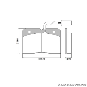 PD-359A PASTILLAS DE FRENO DELANTERO