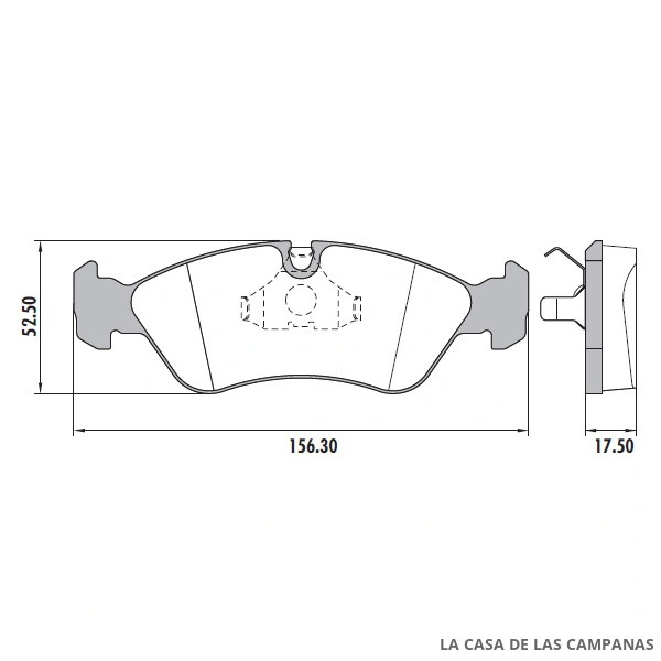 PD-37 PASTILLAS DE FRENO DELANTERO