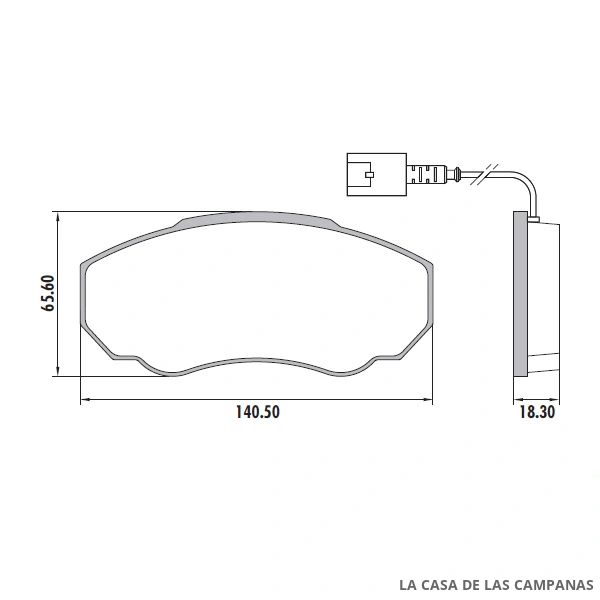 PD-498A PASTILLAS DE FRENO DELANTERO