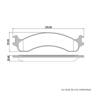 PD-576 PASTILLAS DE FRENO DELANTERO