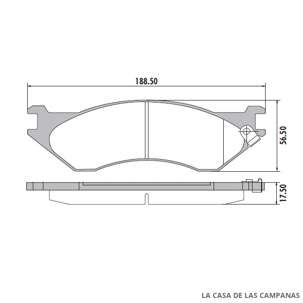 PD-583 PASTILLAS DE FRENO DELANTERO