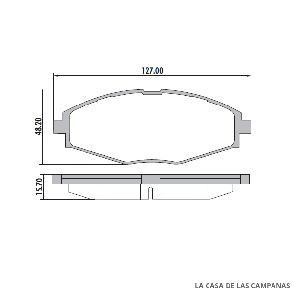 PD-598 PASTILLAS DE FRENO DELANTERO