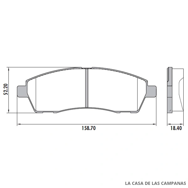 PD-63 PASTILLAS DE FRENO TRASERO