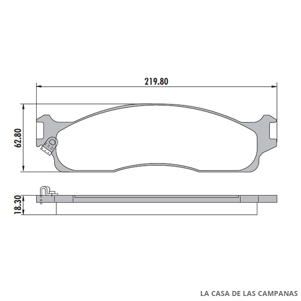 PD-637 PASTILLAS DE FRENO DELANTERO