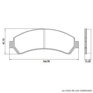 PD-776 PASTILLAS DE FRENO DELANTERO