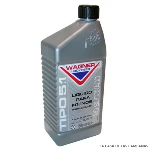 WL020 LIQUIDO DE FRENO X 1L DOT 5.1 NO SILICONADO