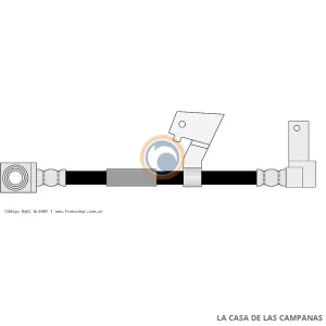 1007 FLEXIBLE DE FRENO