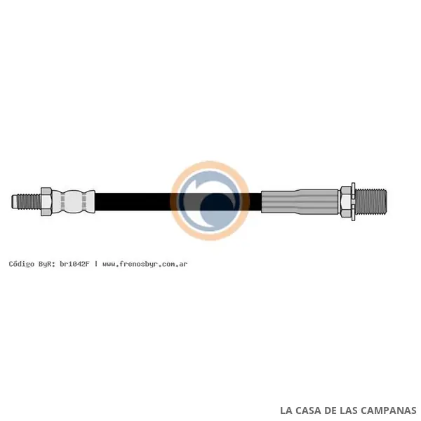 1042F FLEXIBLE DE FRENO