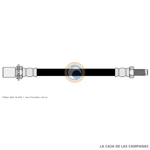 1341 FLEXIBLE DE FRENO