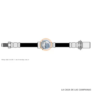 1357 FLEXIBLE DE FRENO