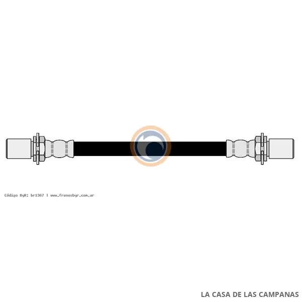 1367 FLEXIBLE DE FRENO