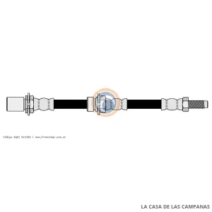 1369 FLEXIBLE DE FRENO