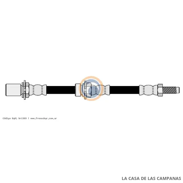 1369 FLEXIBLE DE FRENO