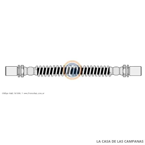 1381 FLEXIBLE DE FRENO