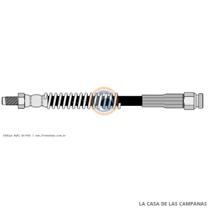 1431 FLEXIBLE DE FRENO