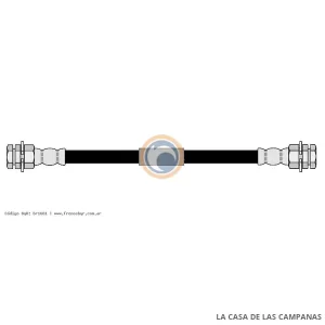 1681 FLEXIBLE DE FRENO