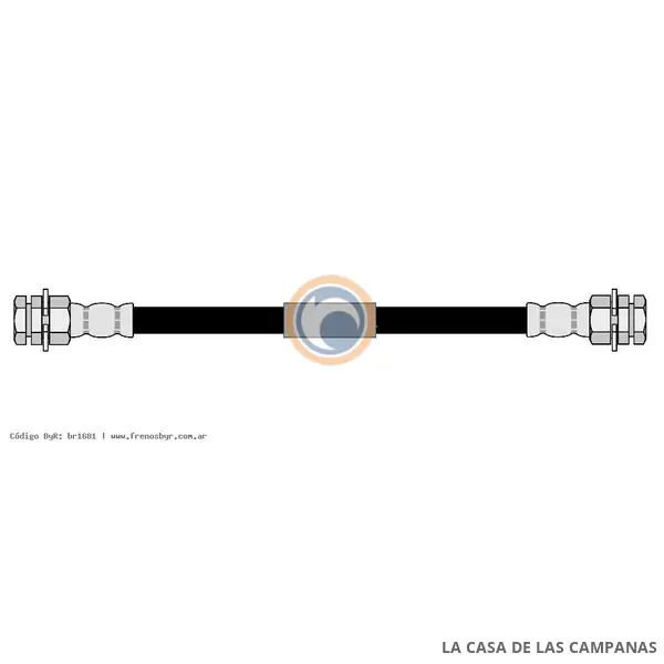 1681 FLEXIBLE DE FRENO
