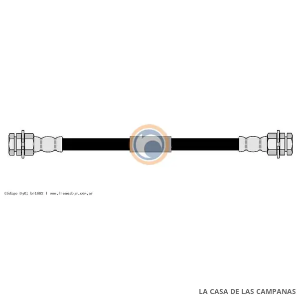 1682 FLEXIBLE DE FRENO