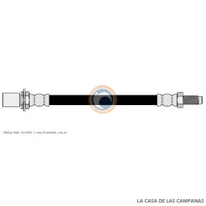 17012 FLEXIBLE DE FRENO