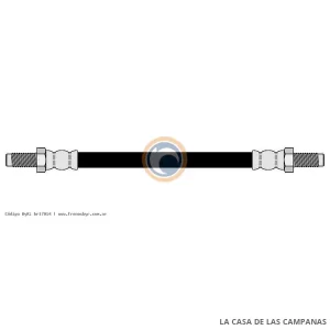 17014 FLEXIBLE DE FRENO