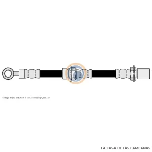 17018 FLEXIBLE DE FRENO