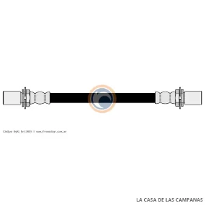 17025 FLEXIBLE DE FRENO
