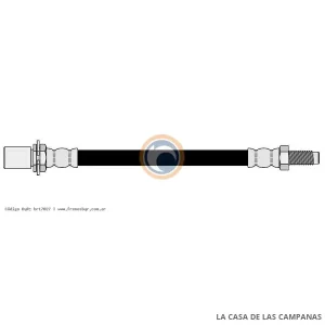 17027 FLEXIBLE DE FRENO