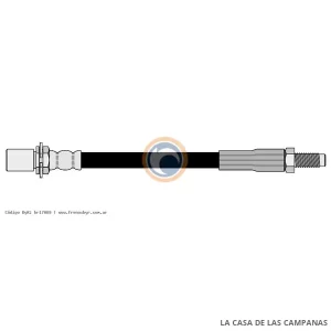 17069 FLEXIBLE DE FRENO